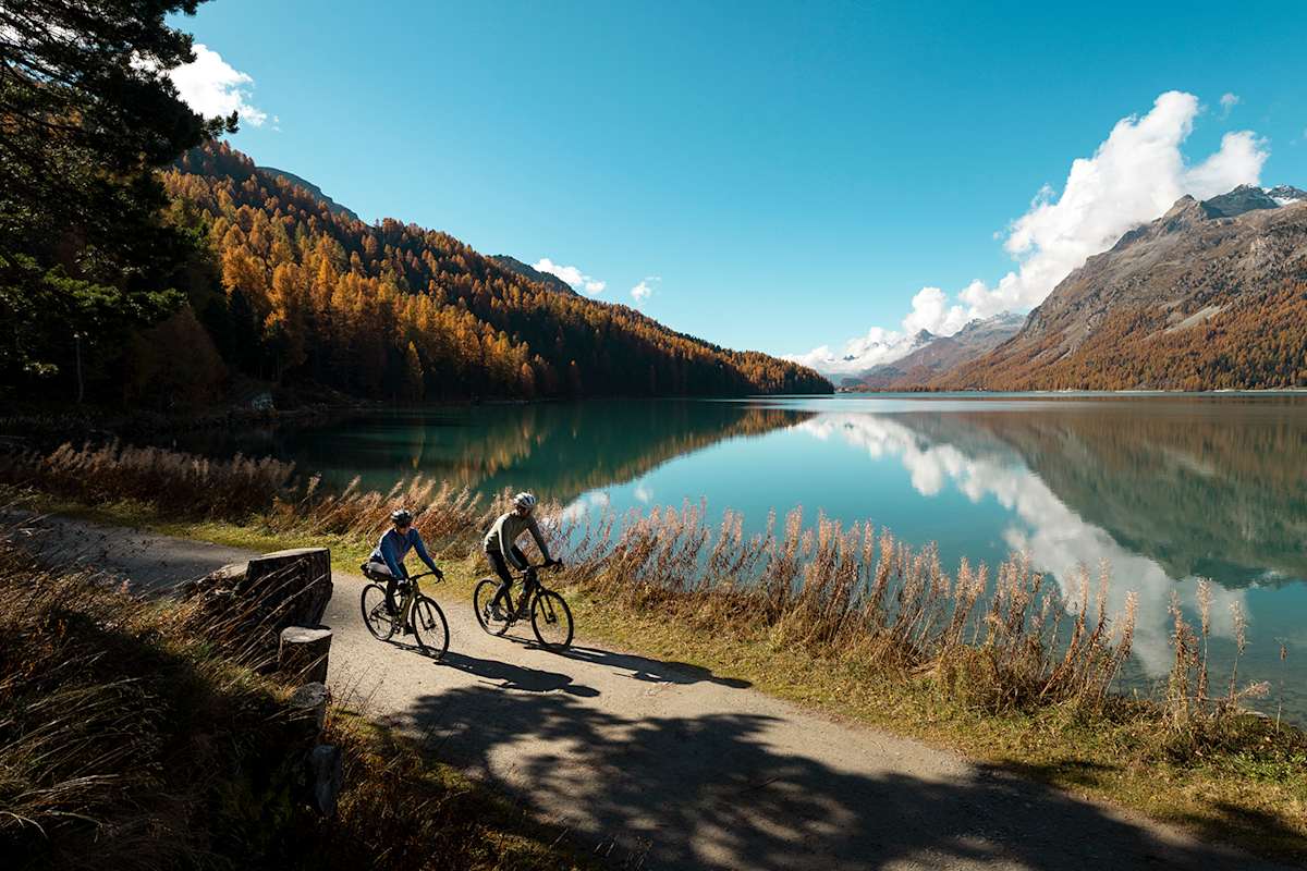 Zwischen Bergseen und Wäldern zeigt sich der Inn-Radweg von seiner schönsten Seite.