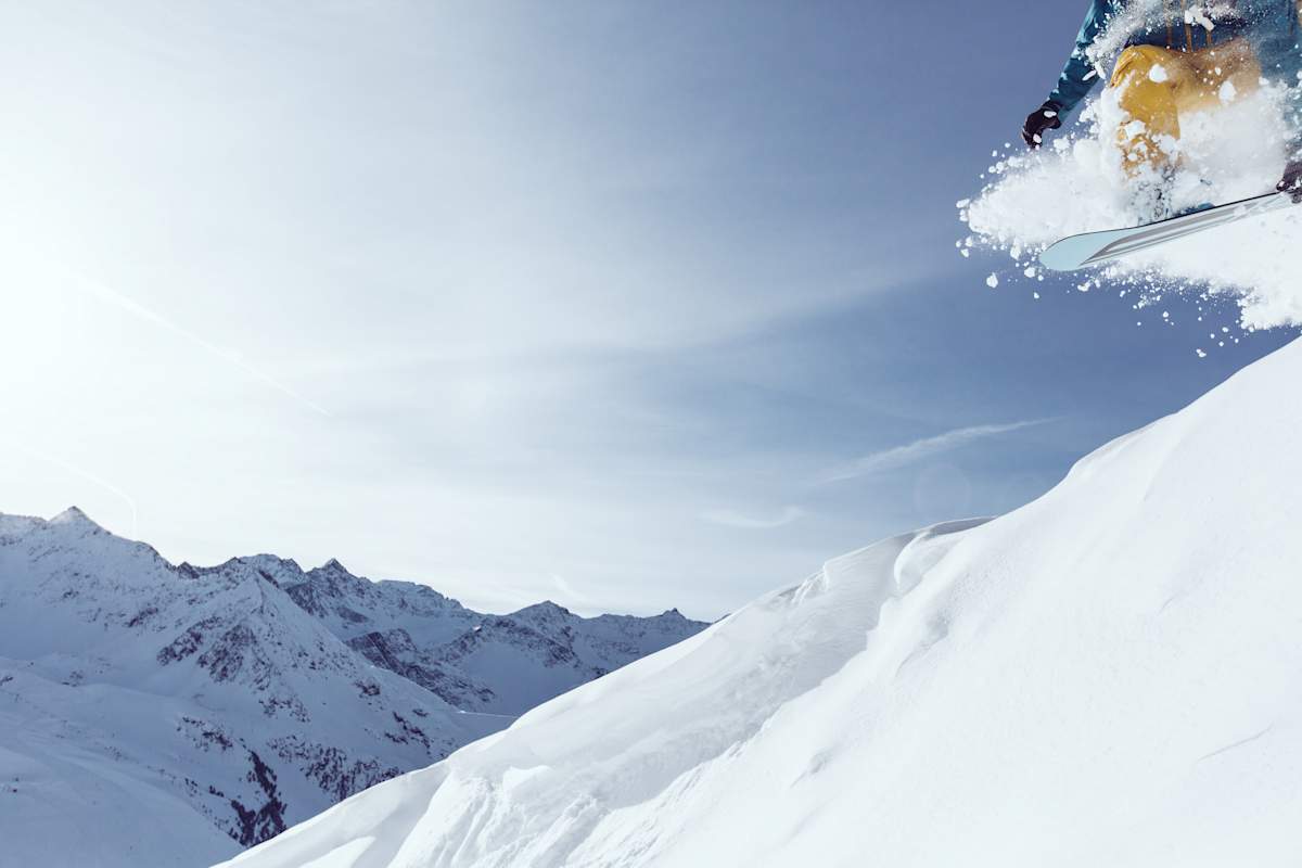 Freerider im Tiroler Kühtai