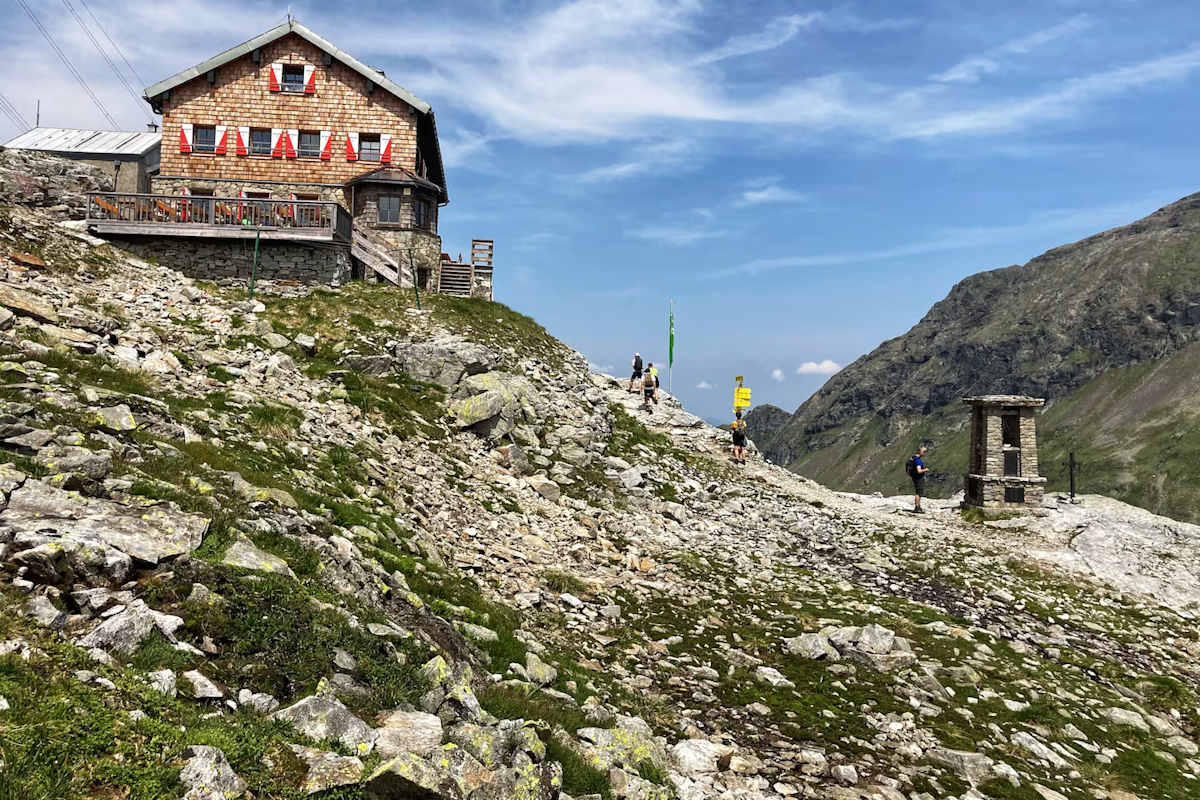 Die St. Pöltner Hütte befindet sich am Felbertauern.