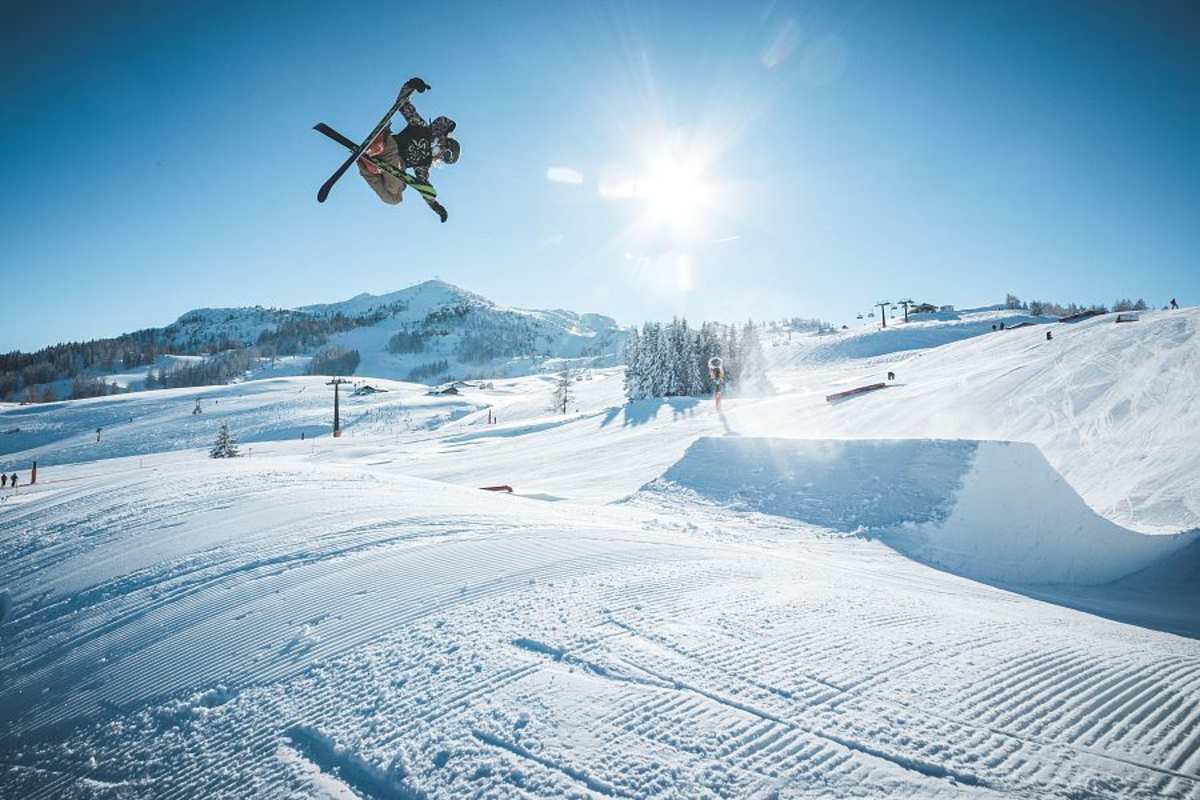 Snowpark Steinplatte
