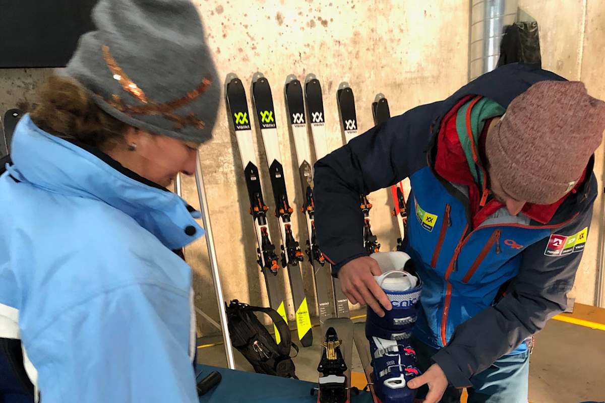 Skitouren-Testival Völkl