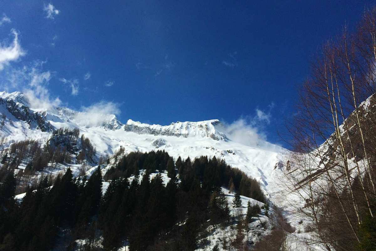 Winter im Pinzgau: Berge im Stubachtal