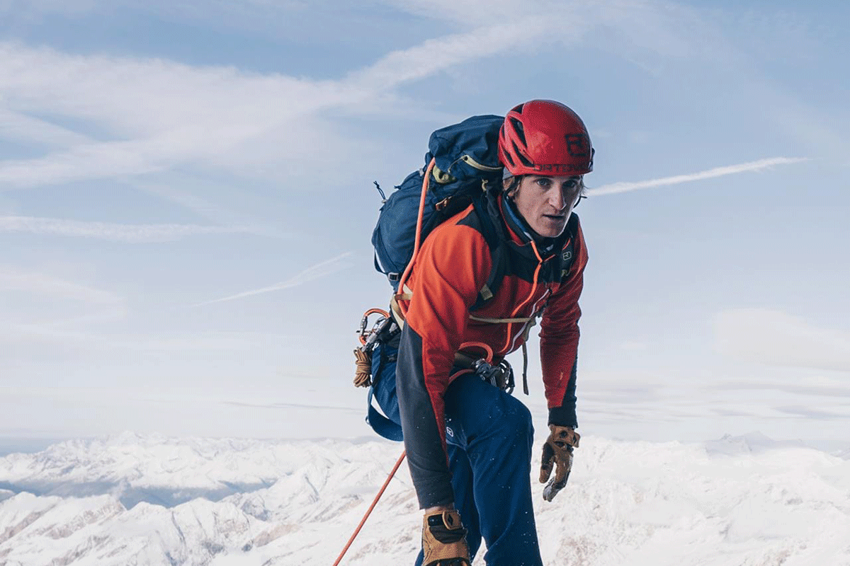 Bei tiefwinterlichen Verhältnissen am Stüdlgrat
