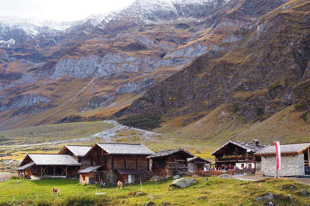Wandern im Vinschgau: Alm