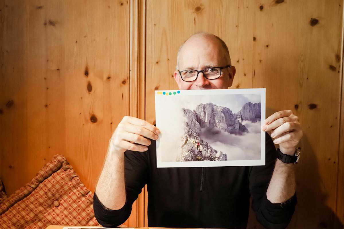 Klaus Haselböck mit seinem Favoriten-Bild