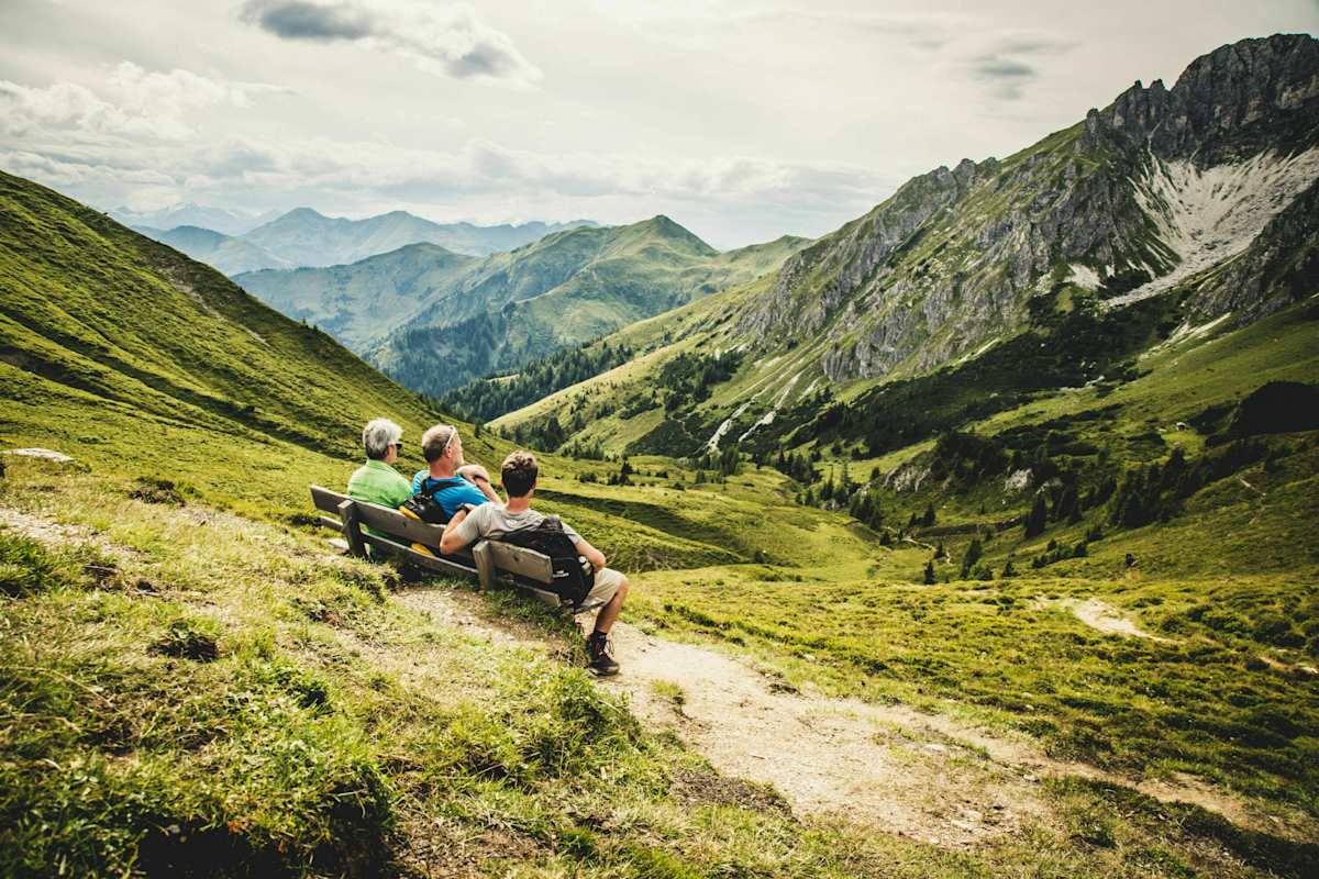 Eine letzte Pause vor dem Abstieg. Draugsteintörl