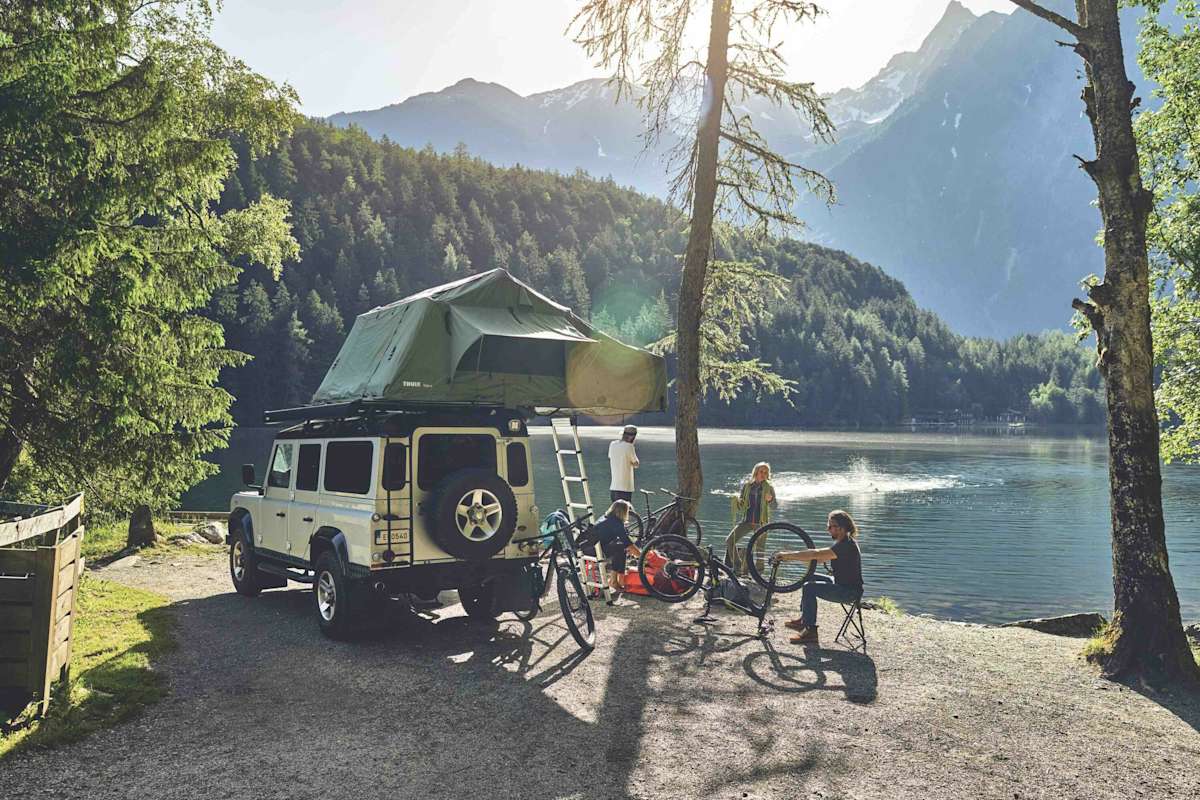 Mit dem Dachzelt auf Campingurlaub