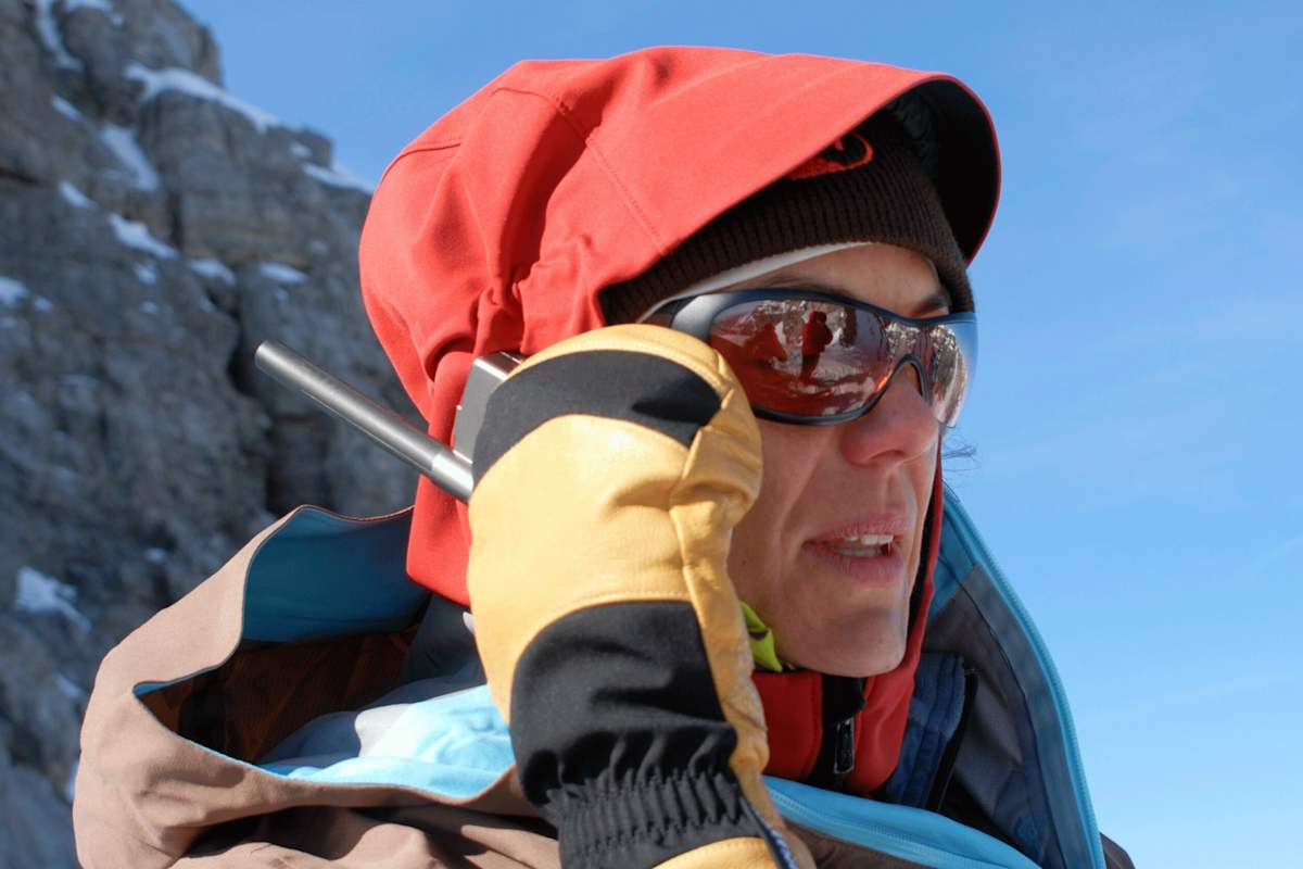 Notfall am Berg: Satelliten-Mobiltelefon