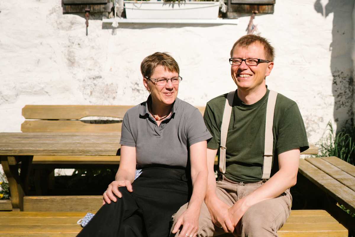 Die Pächter der Tölzer Hütte.