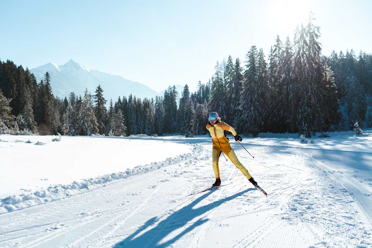 Auf der Loipe A3 - Torfstich könnte man fast meinen, in Skandinavien unterwegs zu sein.