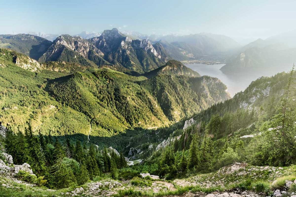 Bergporträt Traunstein Salzkammergut
