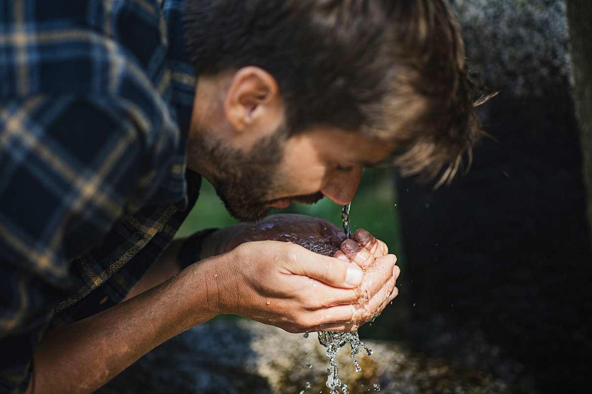 Das klare Wasser im Ahrntal erfrischt Mensch und Natur.