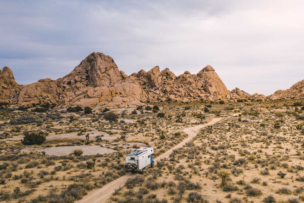 Unterwegs im Joshua-Tree-Nationalpark in Kalifornien