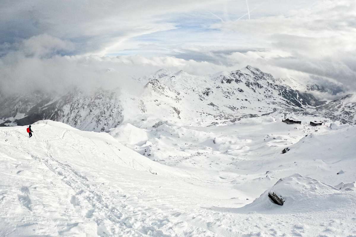 Abstieg von der Seekarspitze