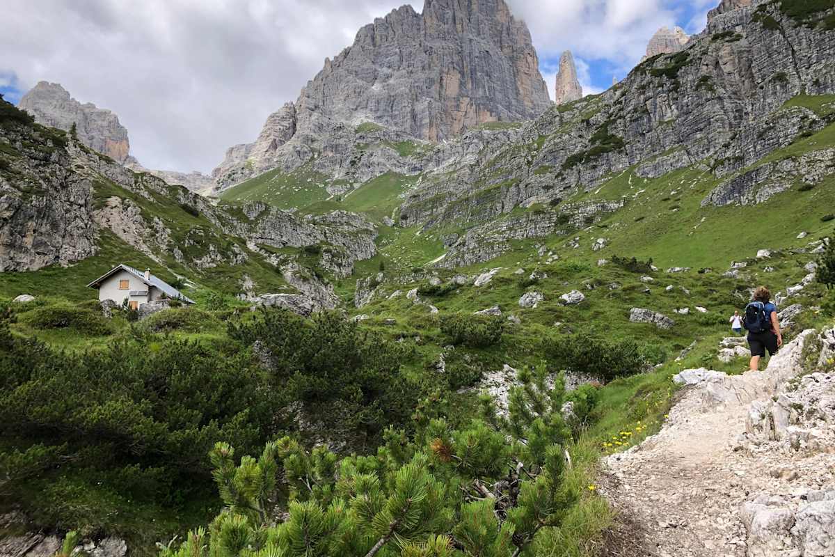 Wanderung zur Rifugio Tosa e Pedrotti