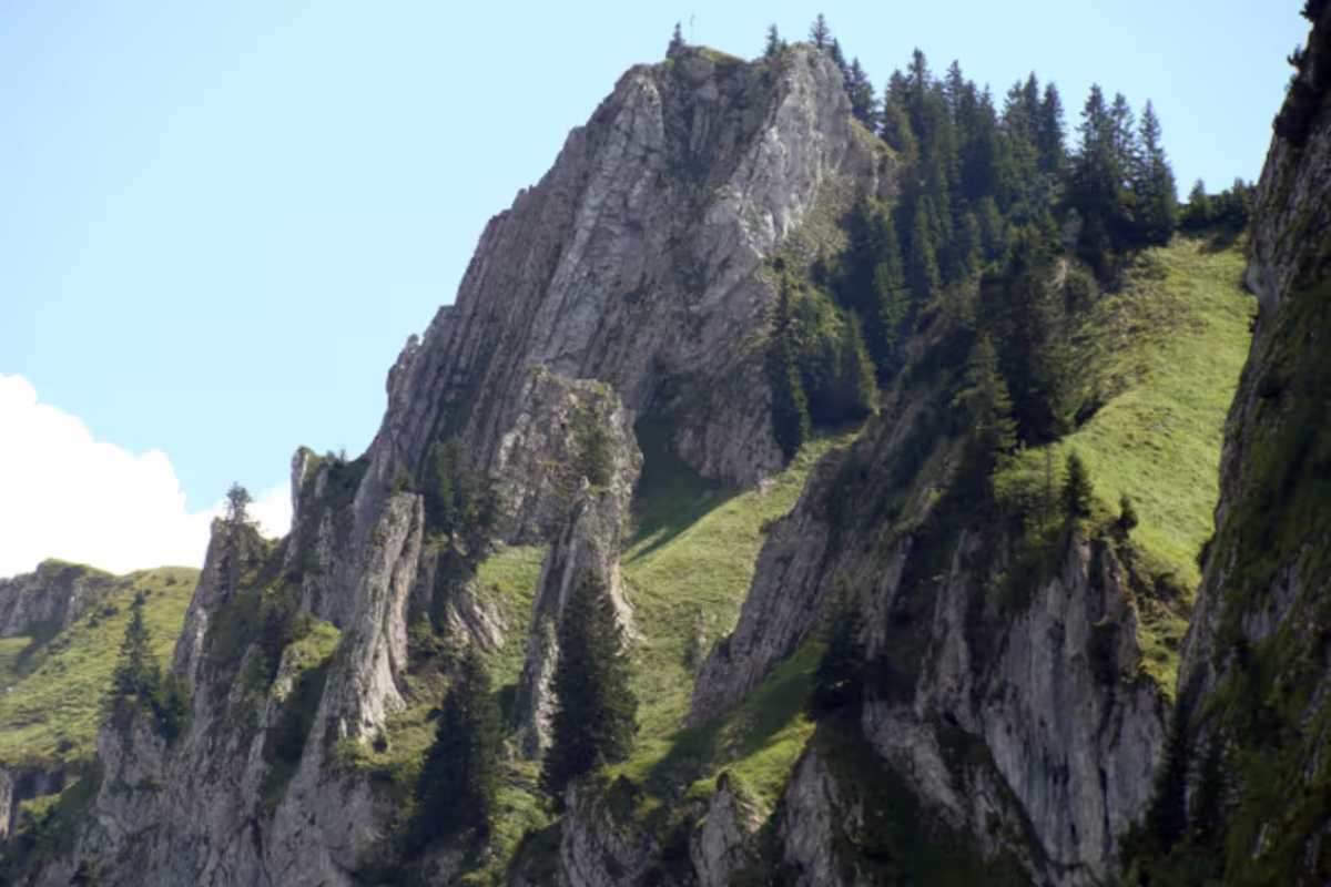 Die imposanten Felszacken am Besler