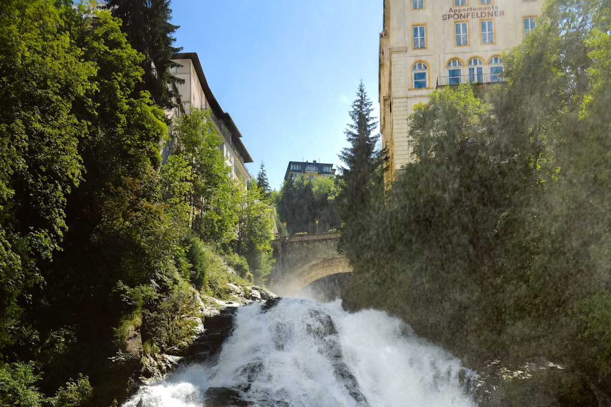 Wasserfall Bad Gastein Sommer