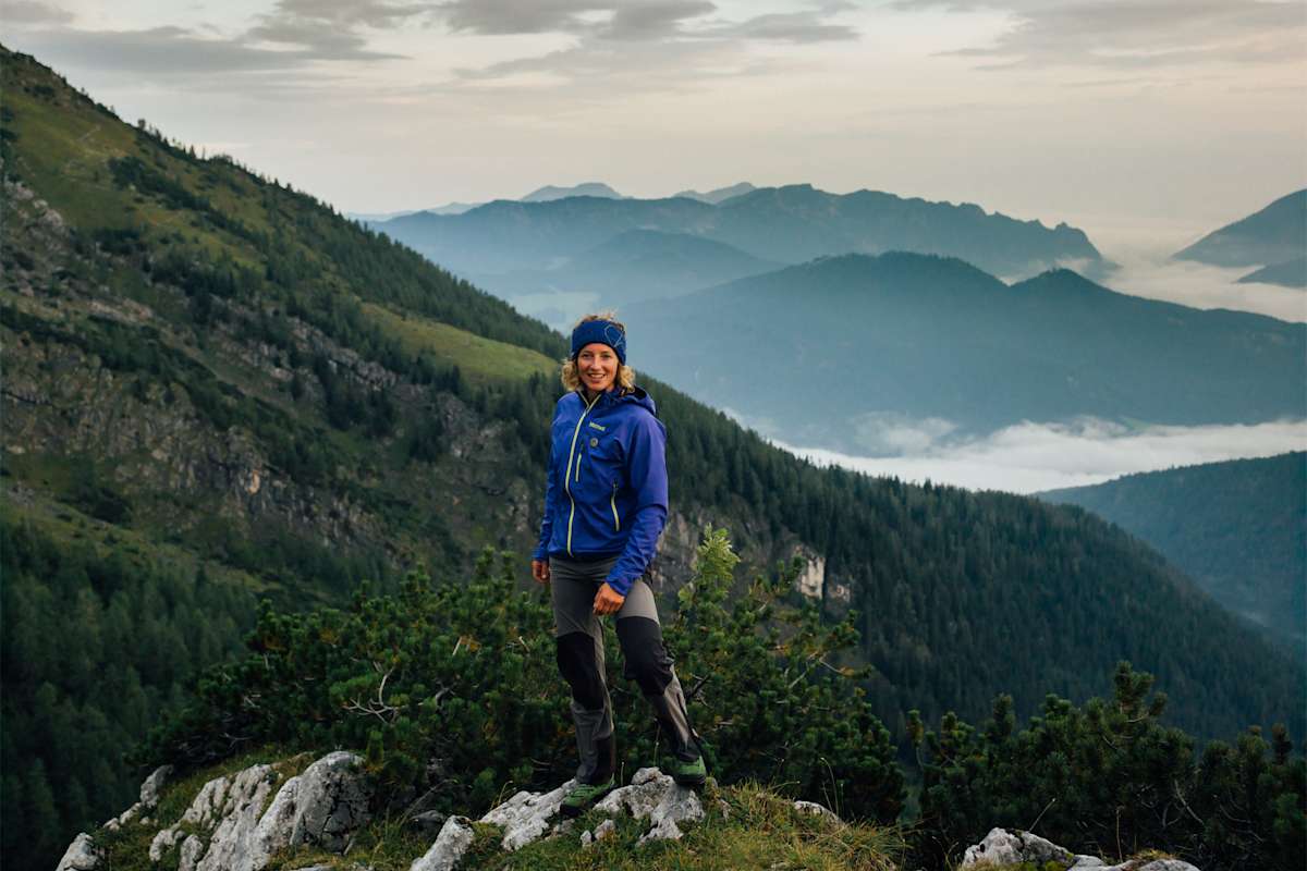 Nina Schlesener, Bergführerin.  