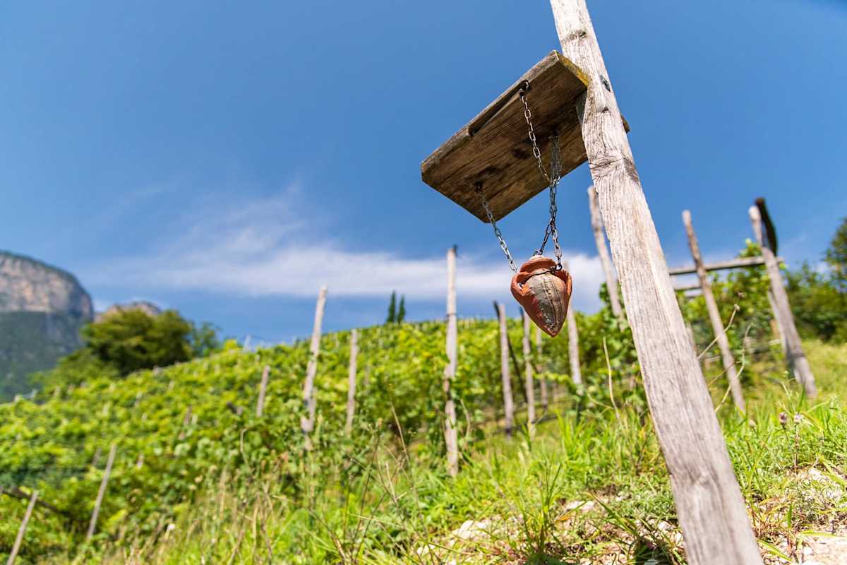 Weinlehrpfad Kurtatsch mit Amphore
