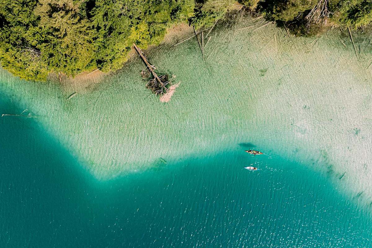 Weißensee Kärnten Kanu Kajak Wandern