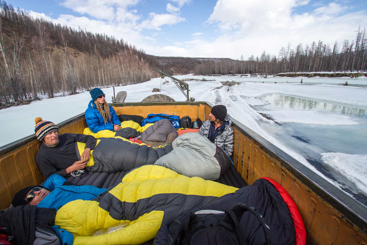 Transport durch das Tscherskigebirge