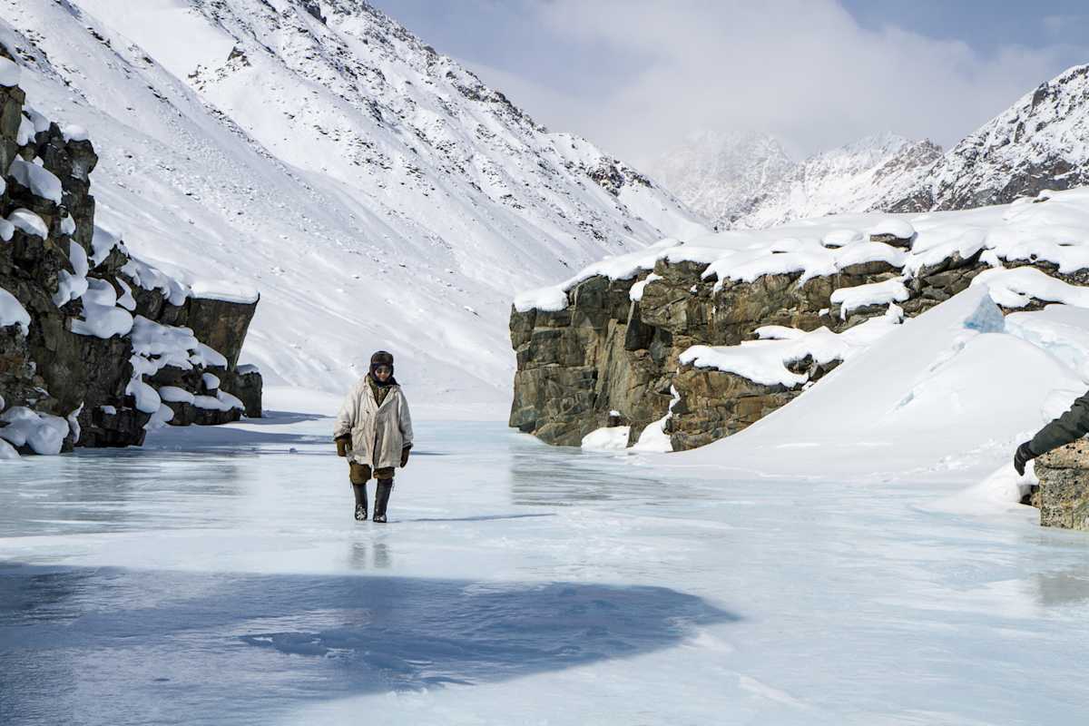 Ausschnit aus dem Film, The White Maze 