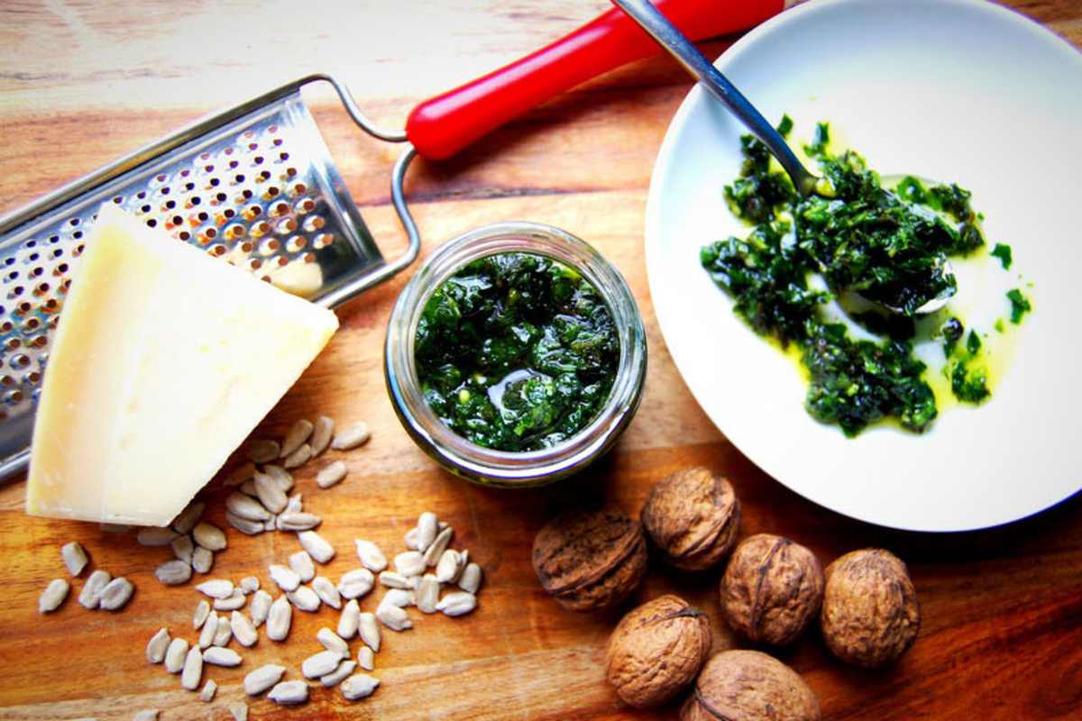 Selbstgemacht: Wildkräuter-Pesto