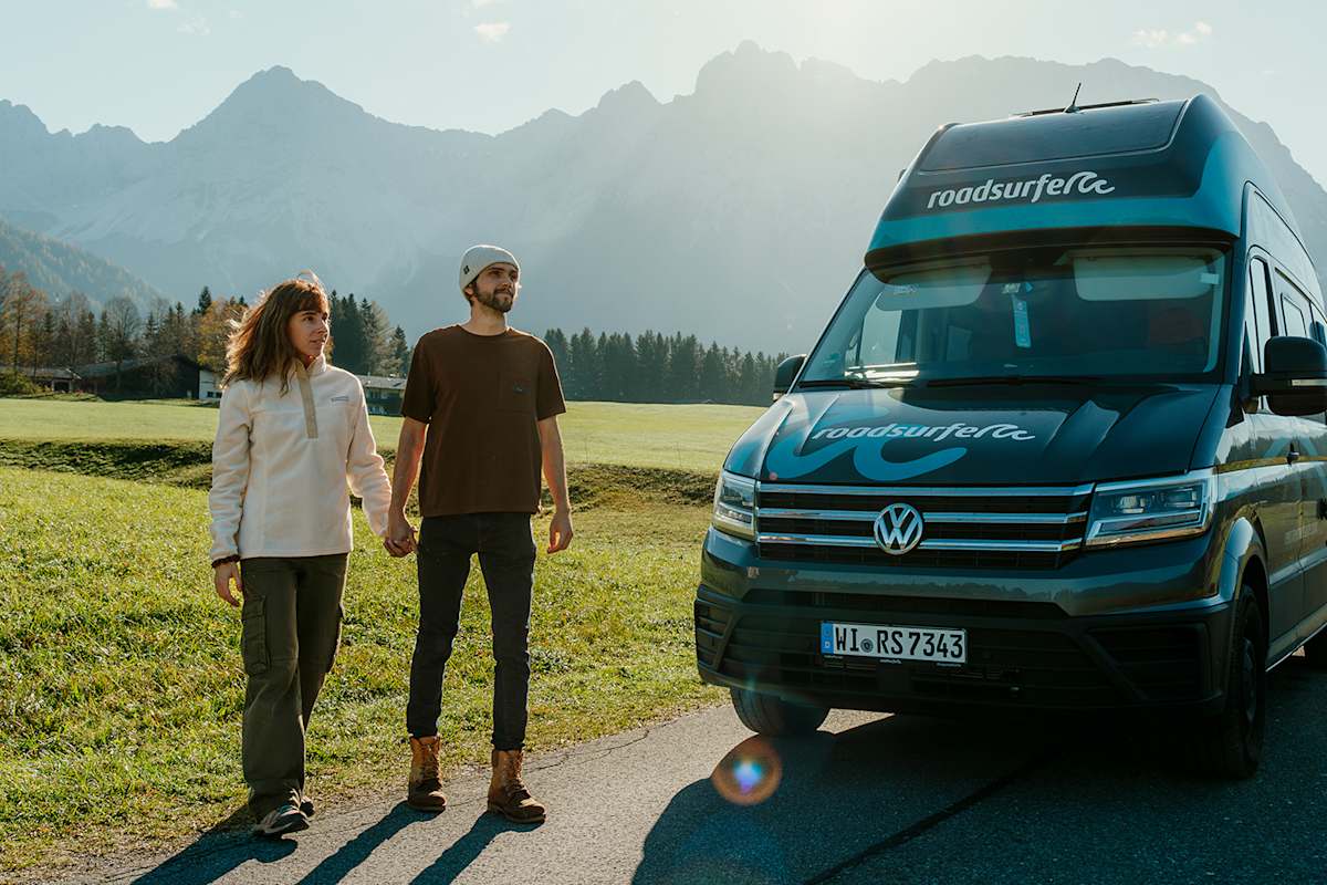 Mit dem roadsurfer spontan los, Natur