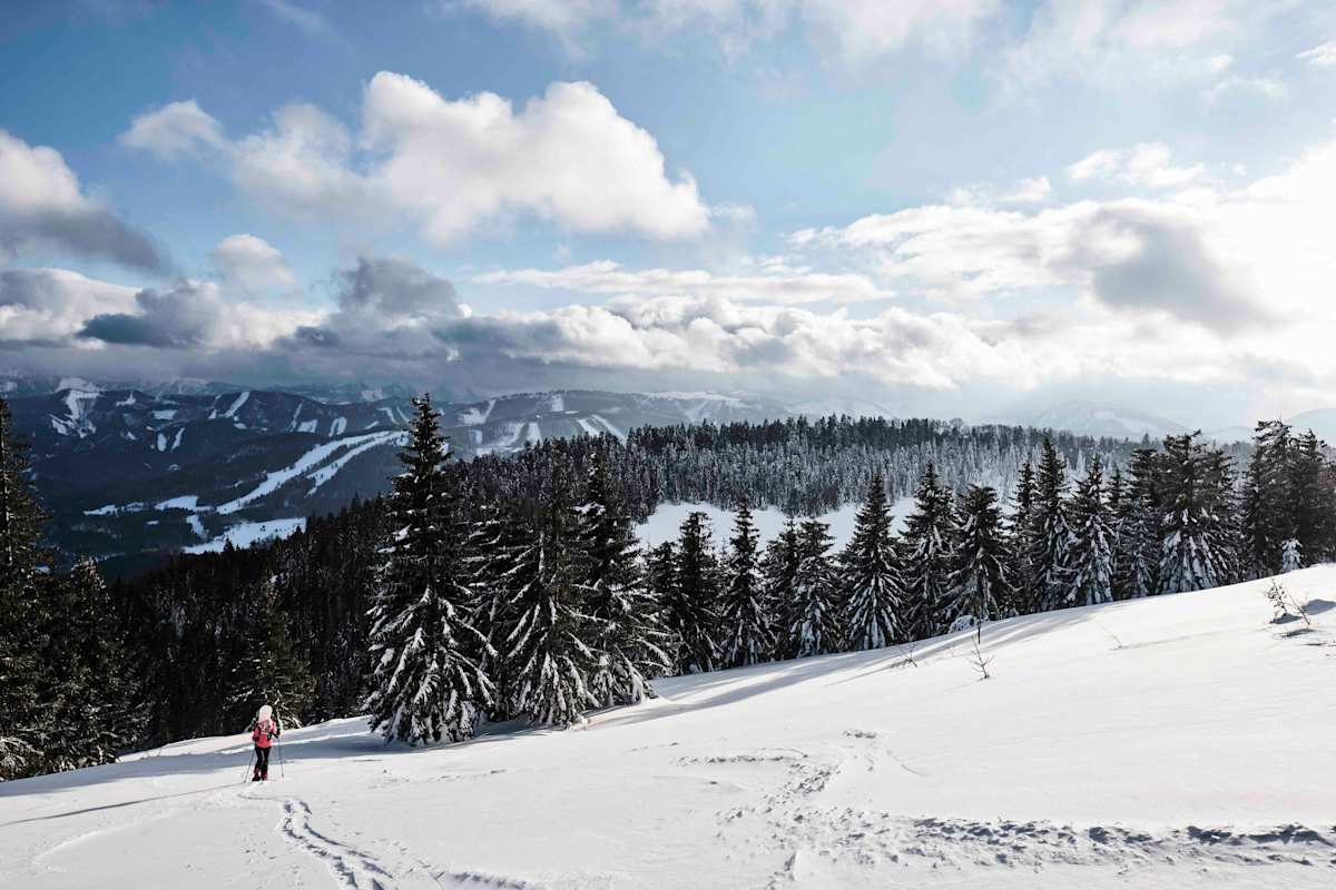 Mit Schneeschuhen zur Julius-Seitner-Hütte