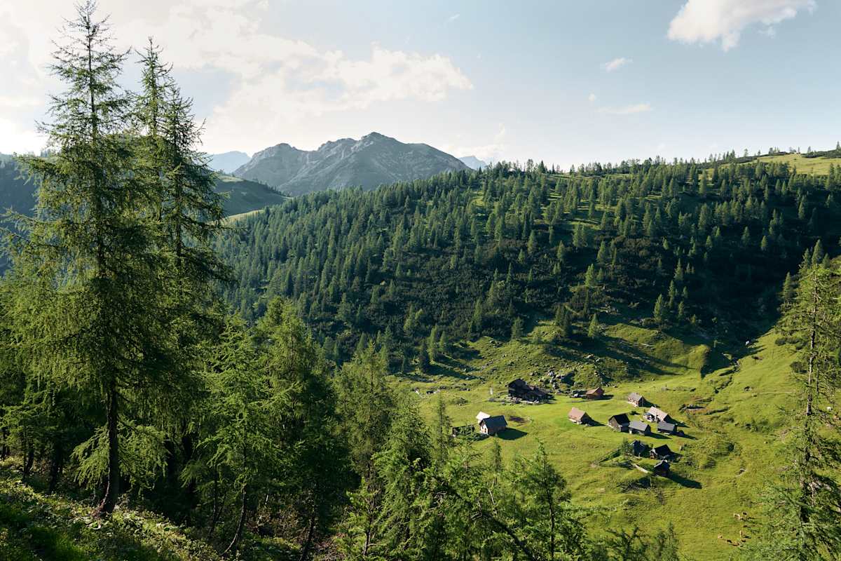 Hochmölbing Hütte in den Niederen Tauern
