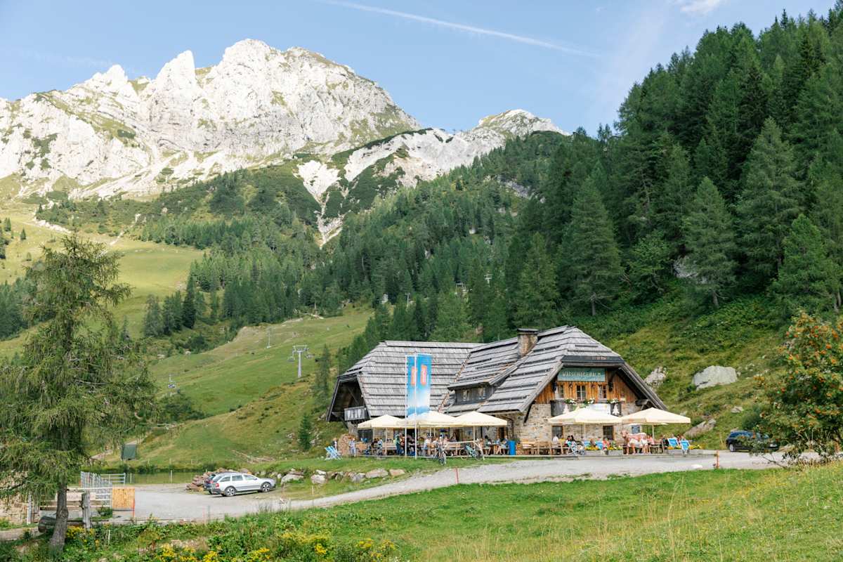 Die wunderschöne Umgebung der Watschinger Alm