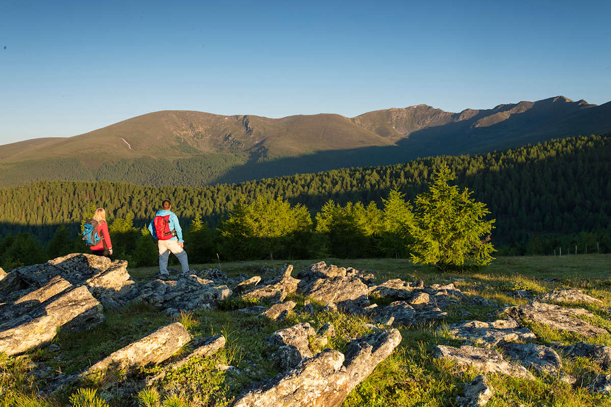 Gipfelpanorama Gurktaler Alpen