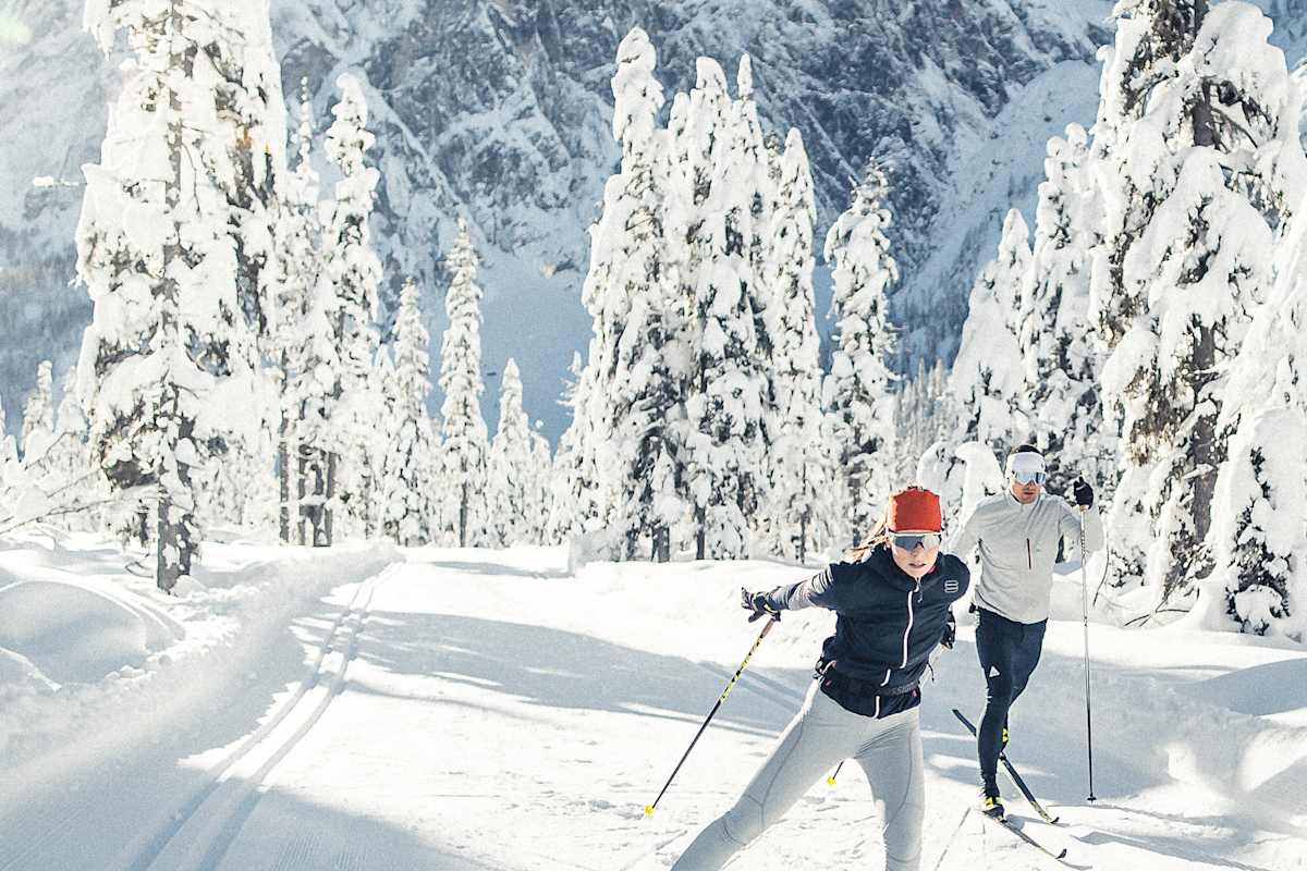 Auf den FIS-Strecken rund um die Langlaufarena Toblach sind Kondition und Ausdauer gefordert.