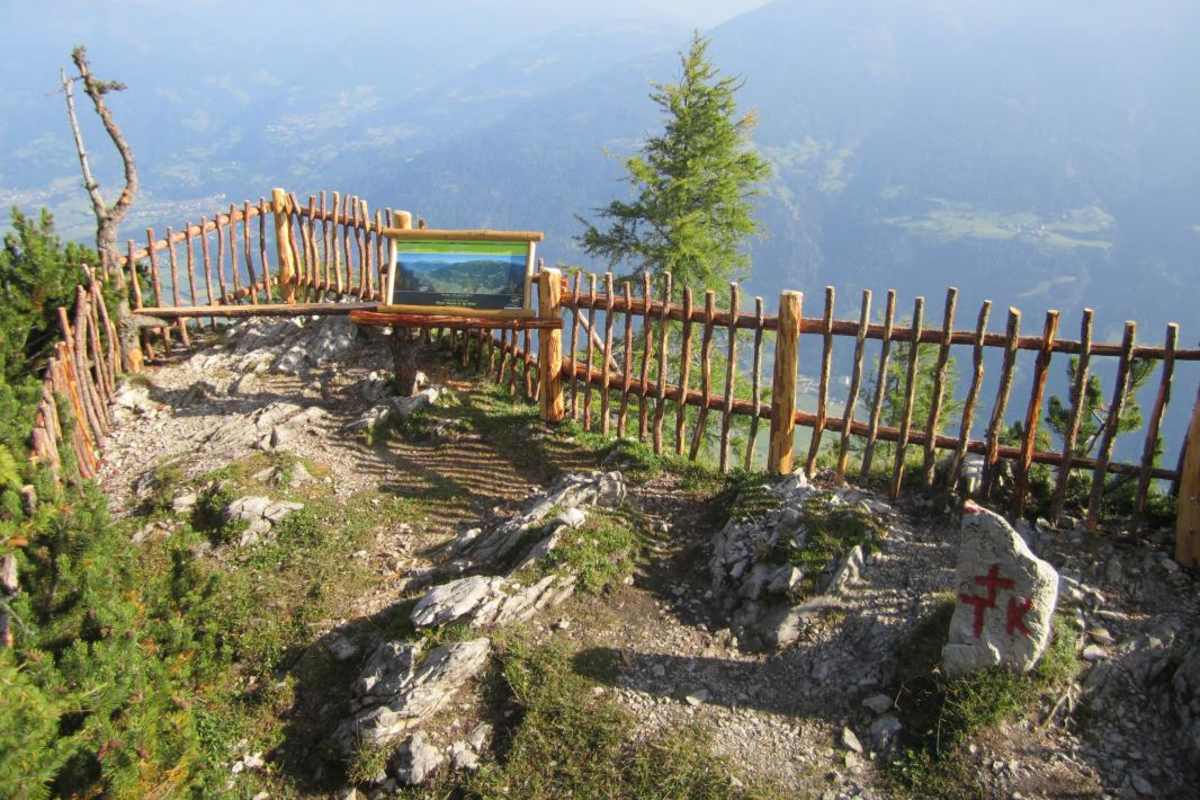 Blick vom Grenzstein