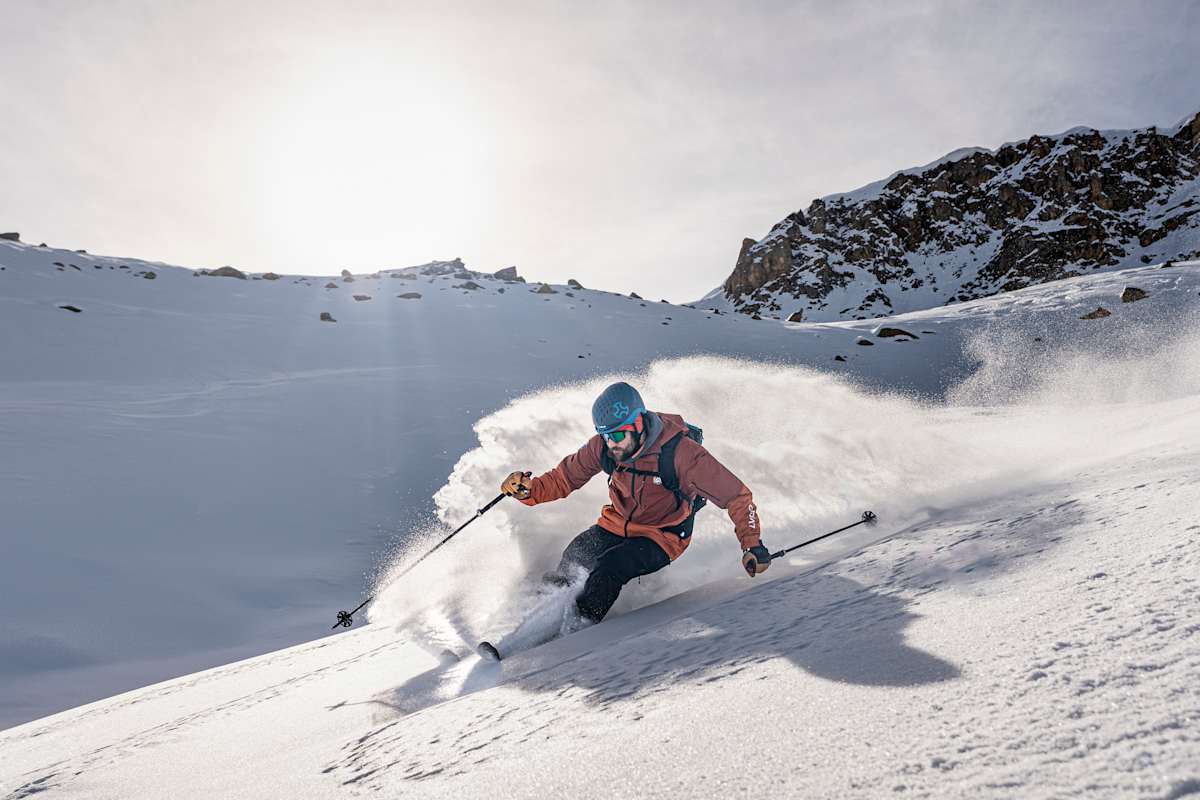 Abfahrt vom Monte Sobretta