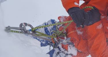 Spaltenrettung: Prusiktechnik