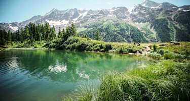 Der Schwarzsee im Lötschental