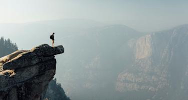 Wandern eröffnet neue Perspektiven, doch es will gut vorbereitet sein. Glacier Point, Yosemite Valley