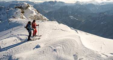 Skitourengeher Hochkar Niederösterreich