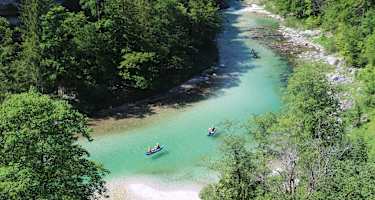 Kanufahren auf der Salza