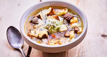 Rezept: Bayerische Brotsuppe