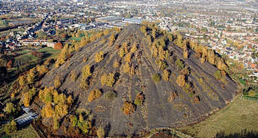 Sentier des Terrils in Belgien