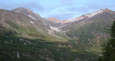 Raurisertal in den Hohen Tauern in Salzburg