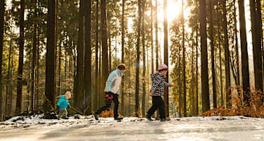 Winter Wandern am Altkönig im Taunus