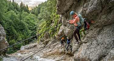 Rotschitza-Klamm-Klettersteig