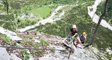 Bergwelten Mein erster Klettersteig
