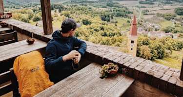 Ernst Merkinger wandert weit