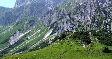 Der Gosaukamm mit der markanten Bischofsmütze
