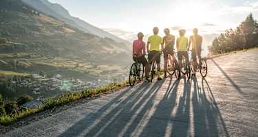 Auf der Gravel-Bike-Route Vorderrhein