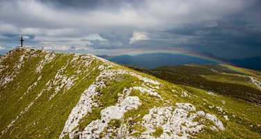 Wetterregel Gewitter beim Wandern